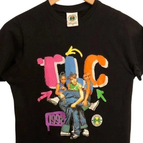 Cross Colours TLC 1992 Shirt (Reprinted 2016) - XS - Picture 1 of 10